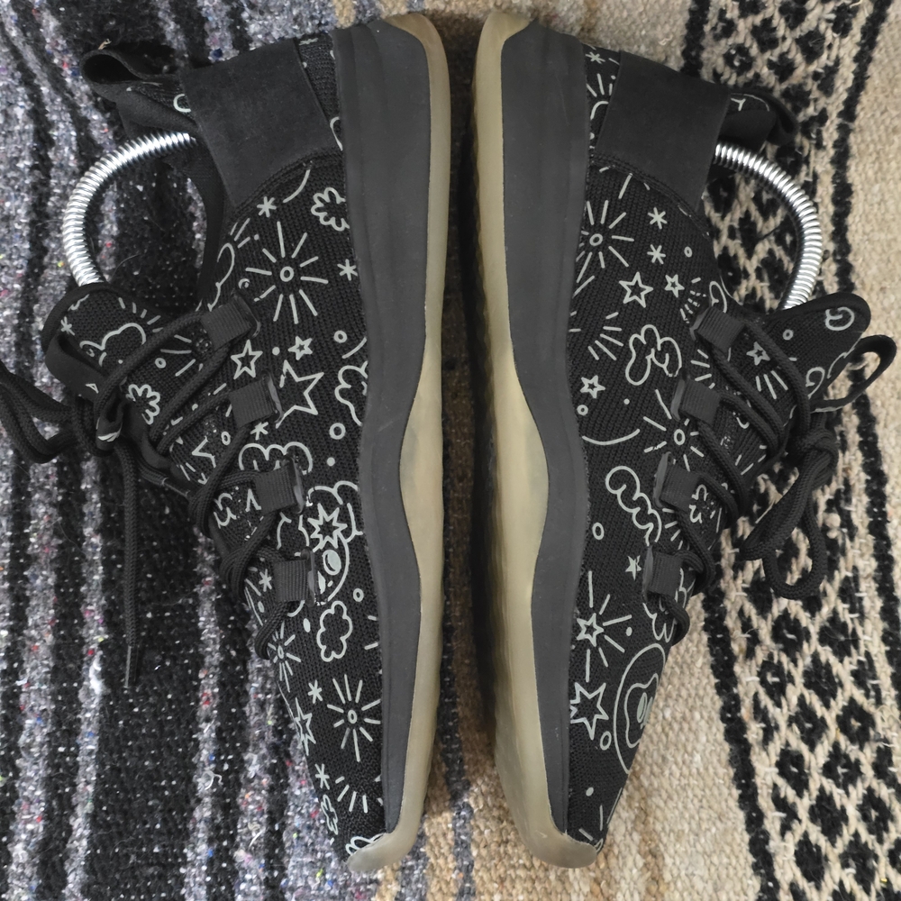 ALDO MX 3 SEL Artist Limited Edition Glow in the Dark Sneakers - Picture 5 of 8